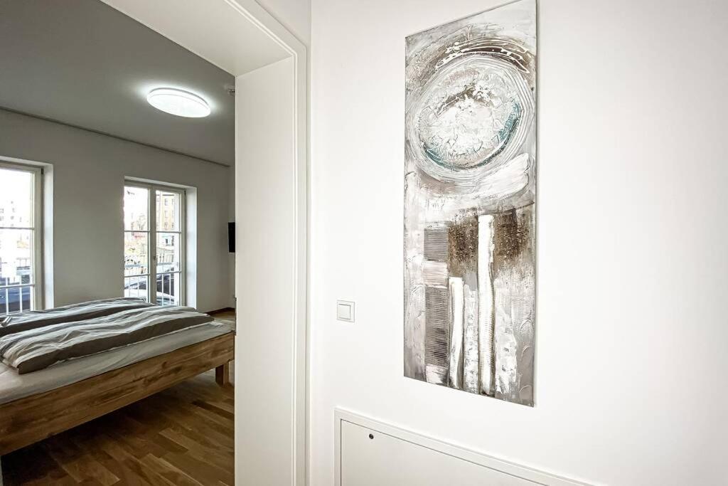 Modernes Luxus-Apartment Im Leipziger Zentrum Luaran gambar