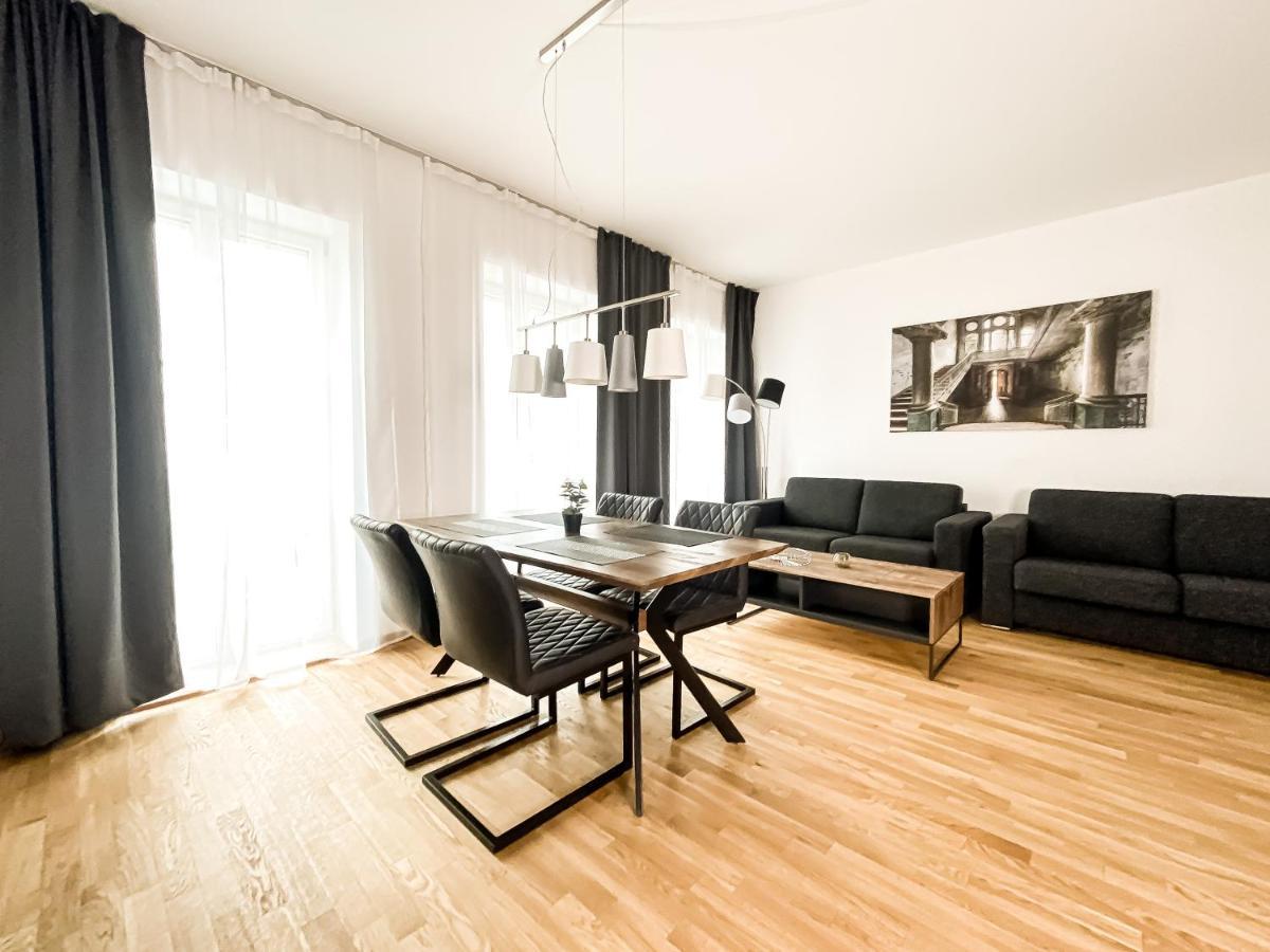 Modernes Luxus-Apartment Im Leipziger Zentrum Luaran gambar