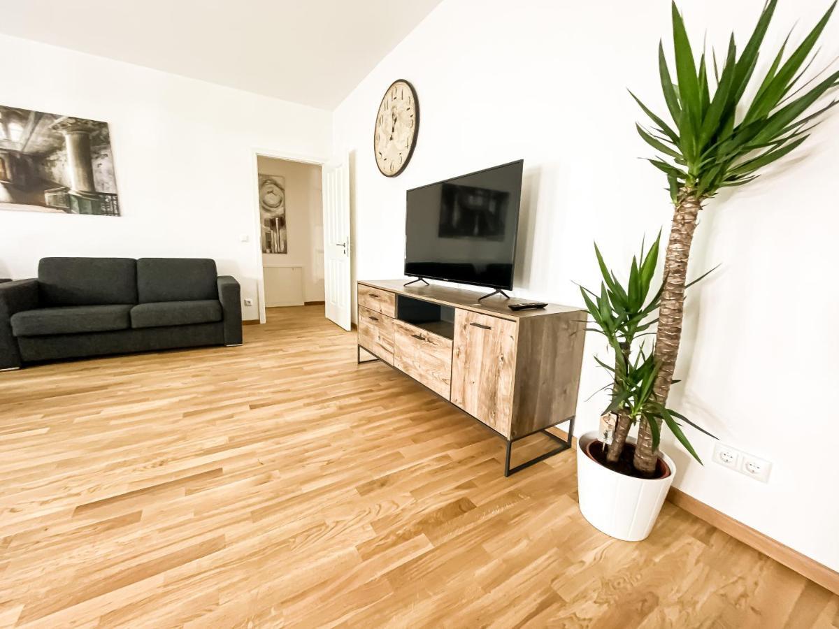 Modernes Luxus-Apartment Im Leipziger Zentrum Luaran gambar