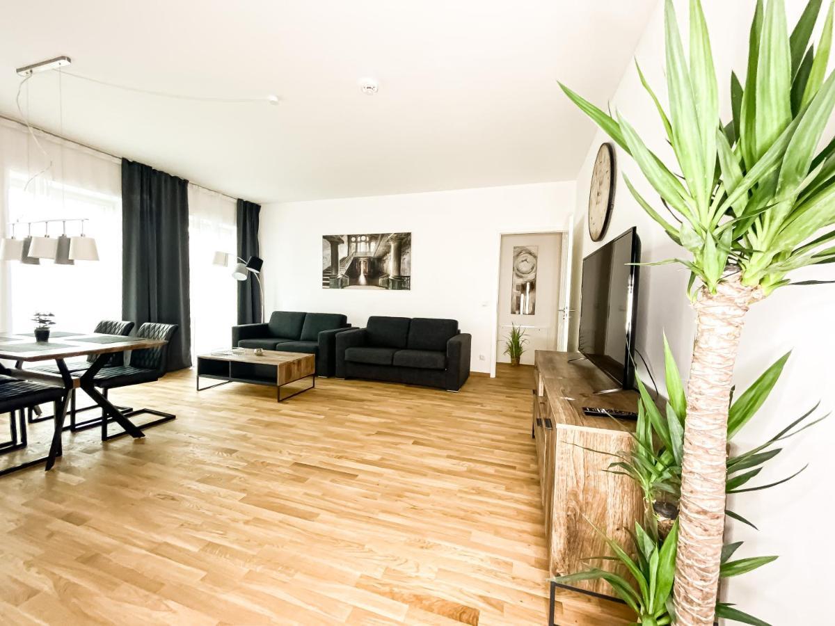 Modernes Luxus-Apartment Im Leipziger Zentrum Luaran gambar