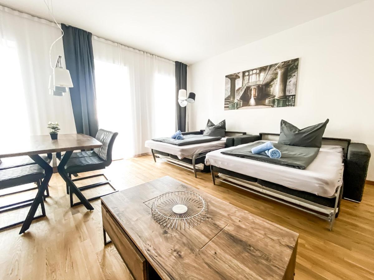 Modernes Luxus-Apartment Im Leipziger Zentrum Luaran gambar