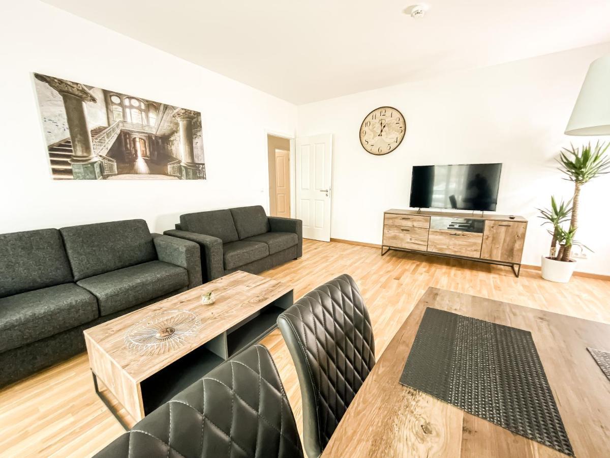 Modernes Luxus-Apartment Im Leipziger Zentrum Luaran gambar